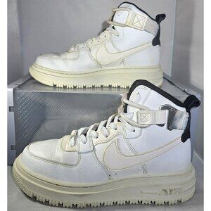 Nike Women's Air Force 1 High Utility 2.0 Summit White/Black Sneakers Size 8